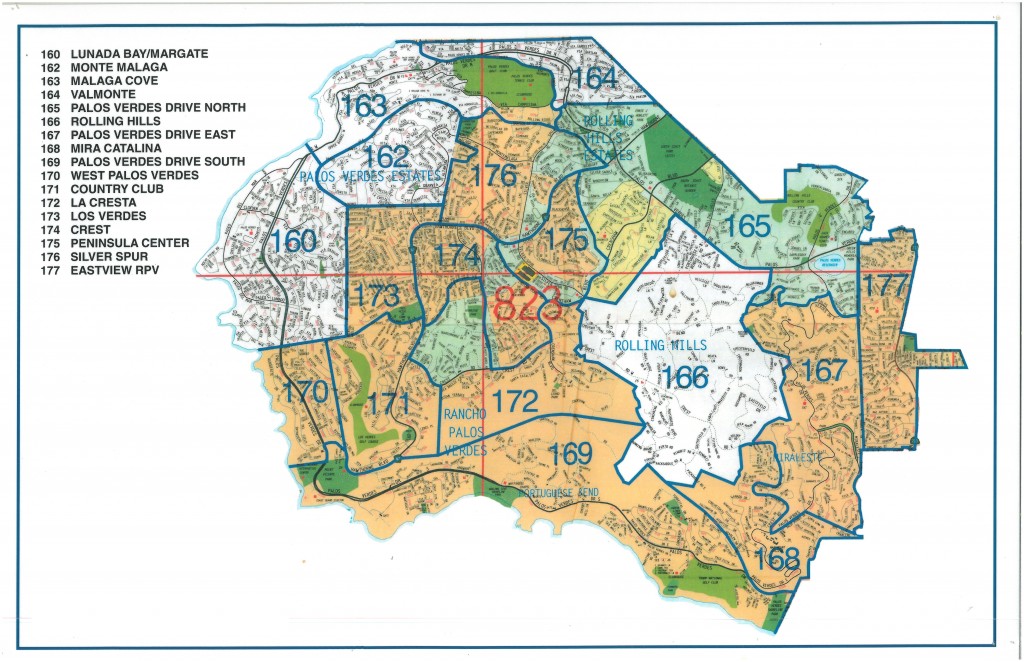 Palos Verdes Cities Real Estate Map