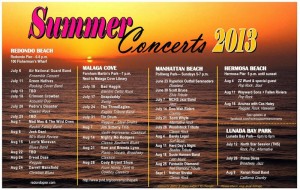2013 Summer Concert Calendar - Palos Verdes and Beach Cities