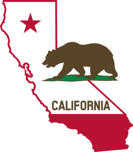 California-Outline-and-Flag-Solid